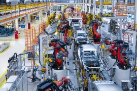 assembly-line-production-new-car-automated-welding-car-body-production-line-robotic-arm-car-producti